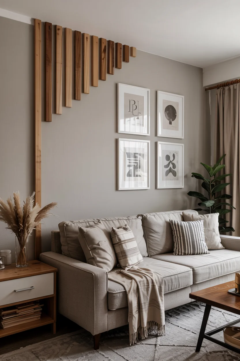 one wall decor livind room