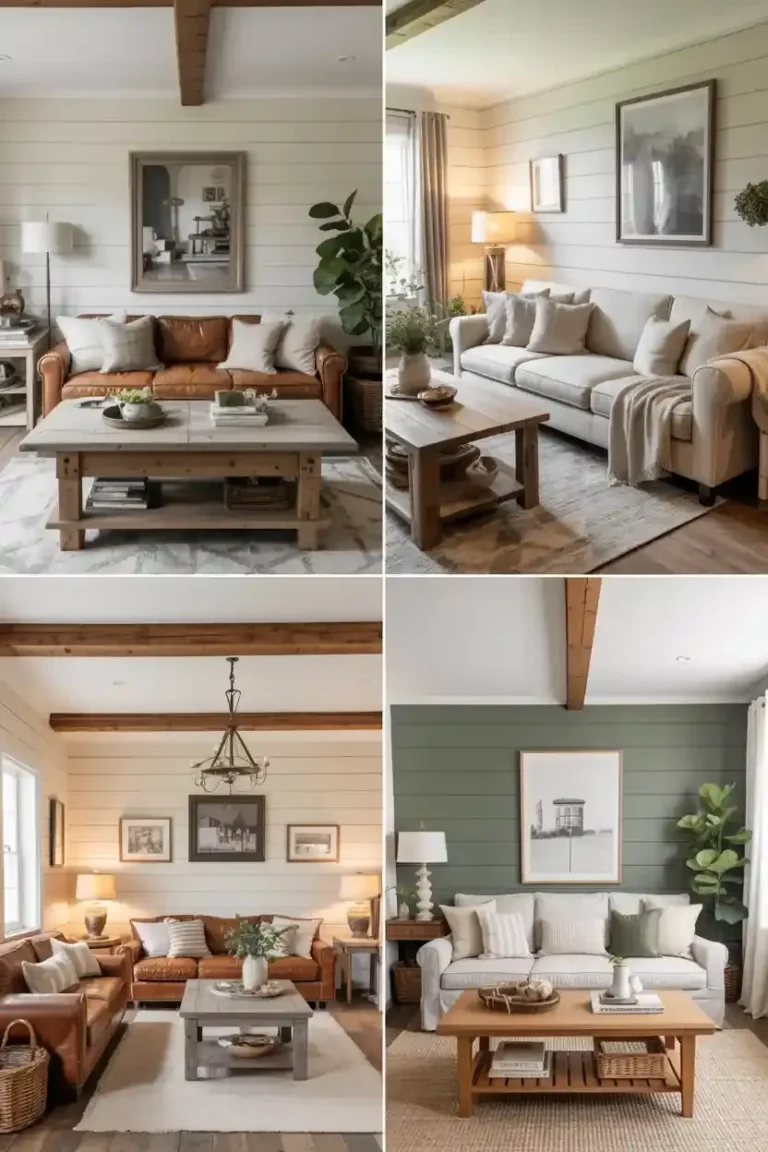 13 Modern Farmhouse Living Room Ideas to Elevate Comfort and Style