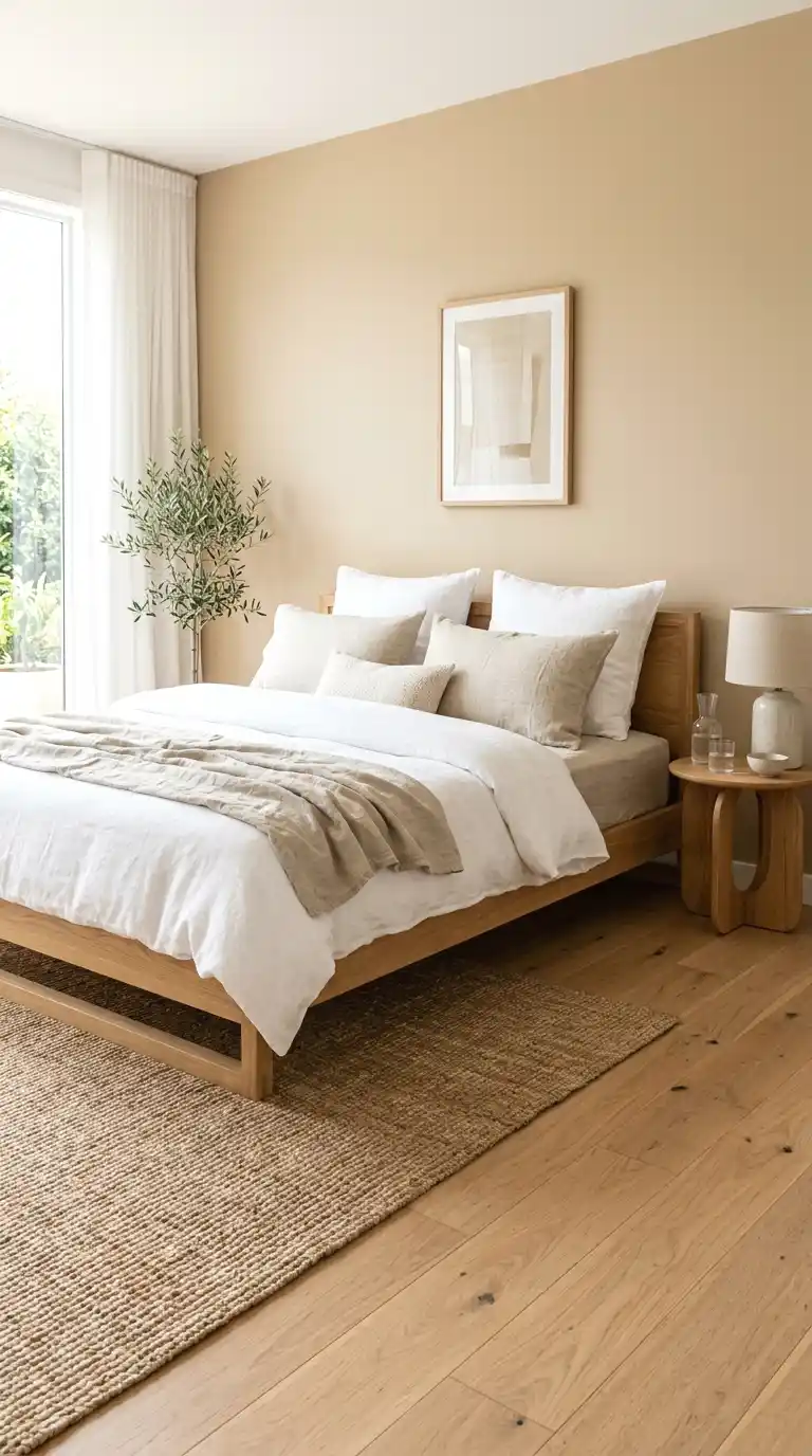 bring in a low platform bed