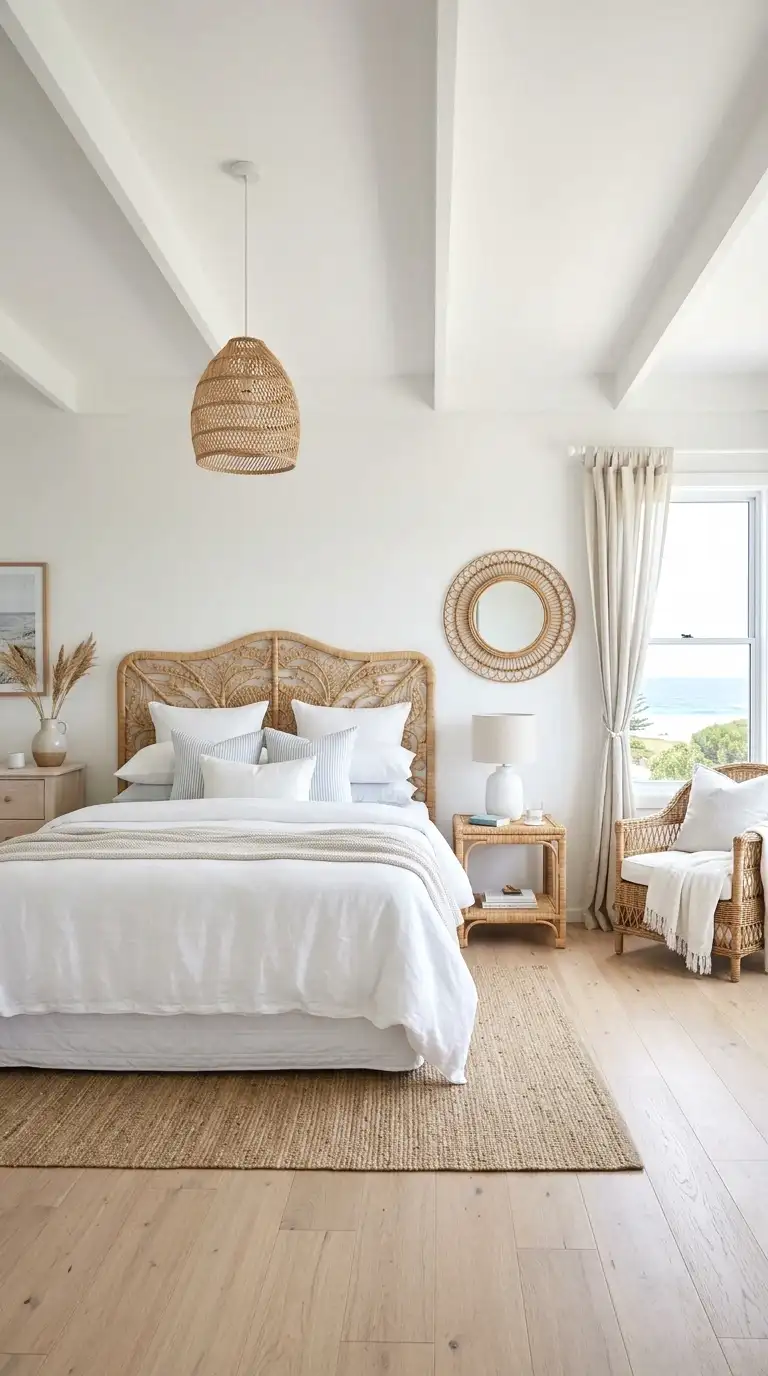 bring in rattan and wicker furniture pieces