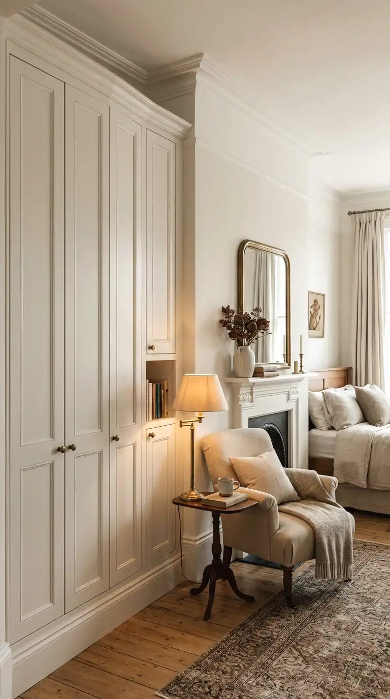 build a wardrobe into an awkward alcove