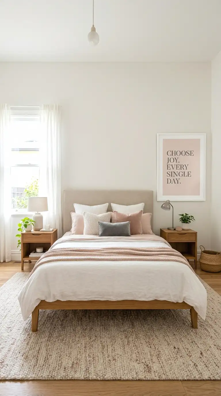 cute posters for bedroom walls using affirmation art