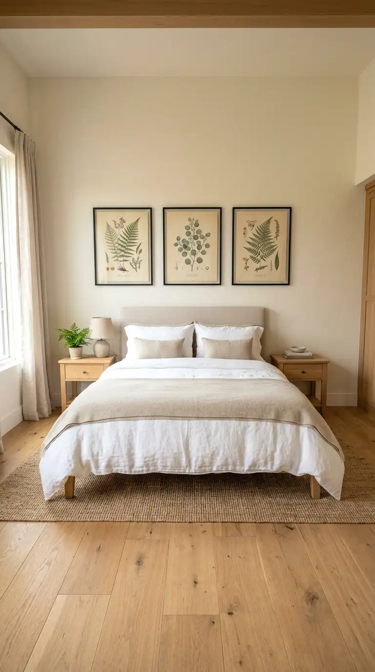 soft botanical prints that bring the outside in