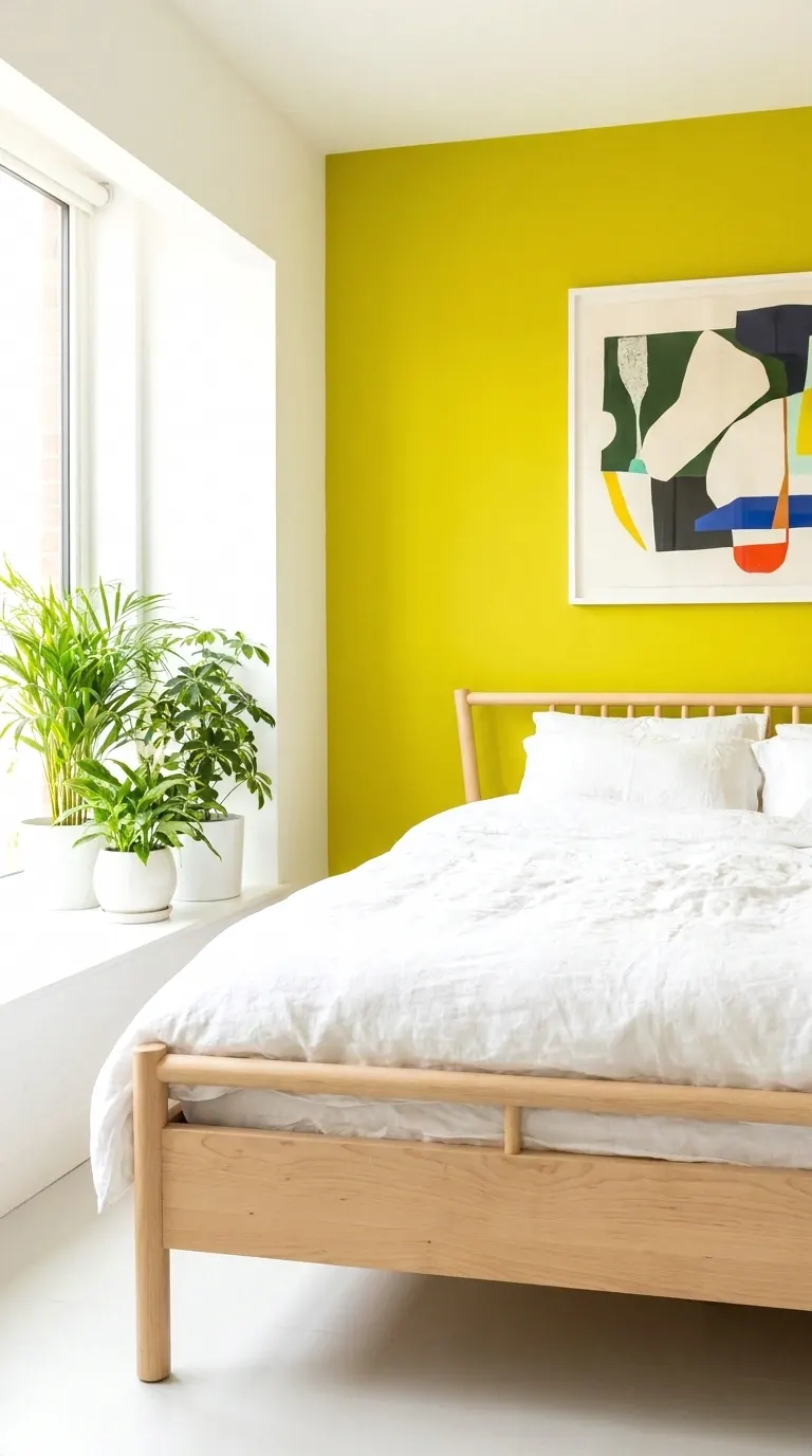 chartreuse green for a bold, playful energy