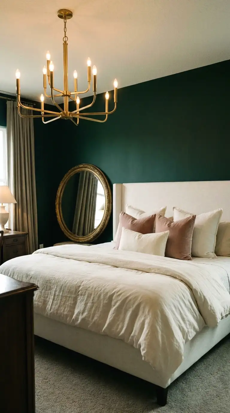 bottle green for a dramatic, luxe look