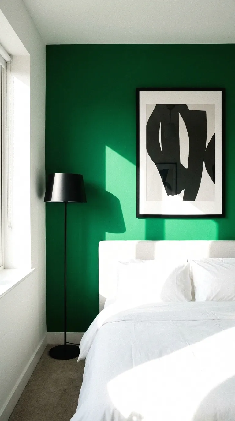emerald green as a jewel tone statement