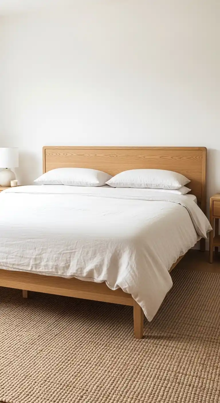 consider an organic modern approach for a calm aesthetic