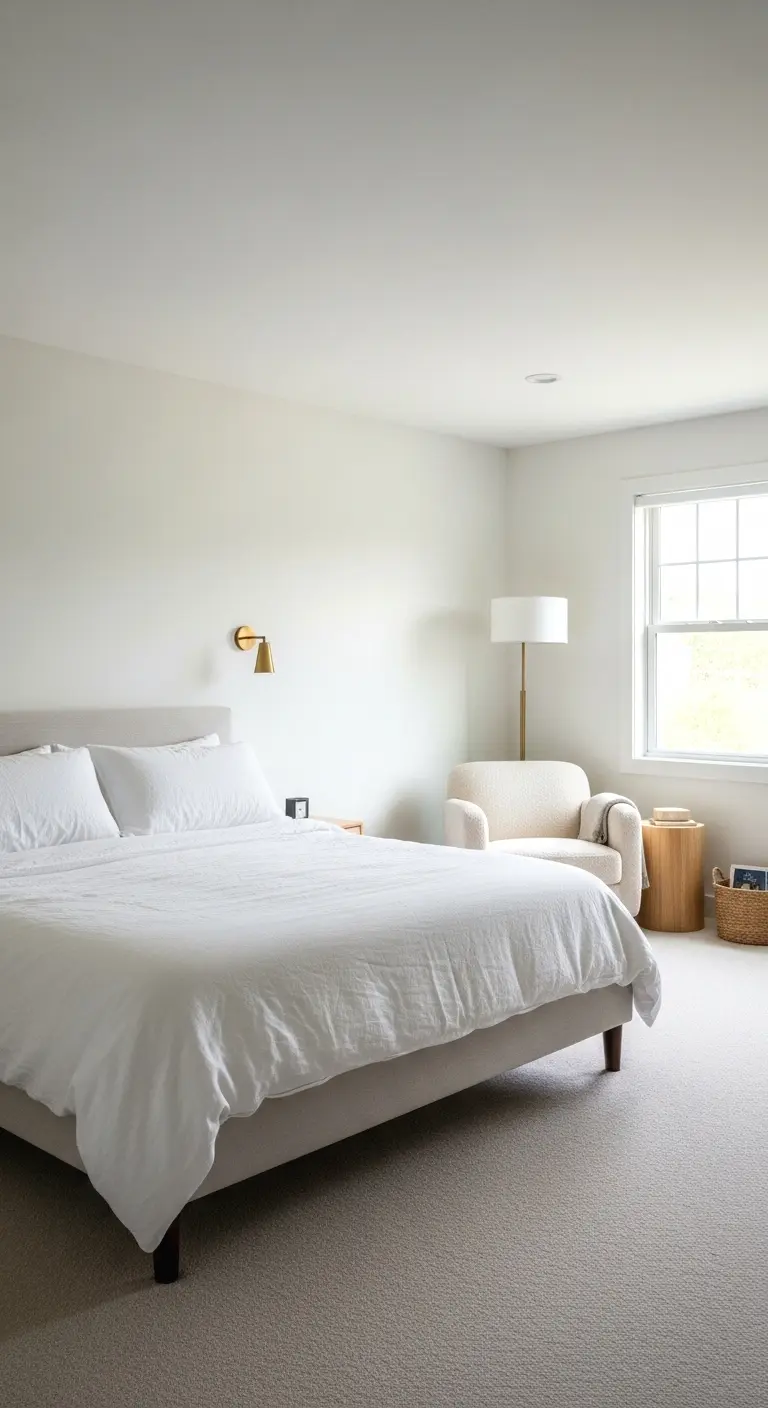 create a reading nook in one corner of the room